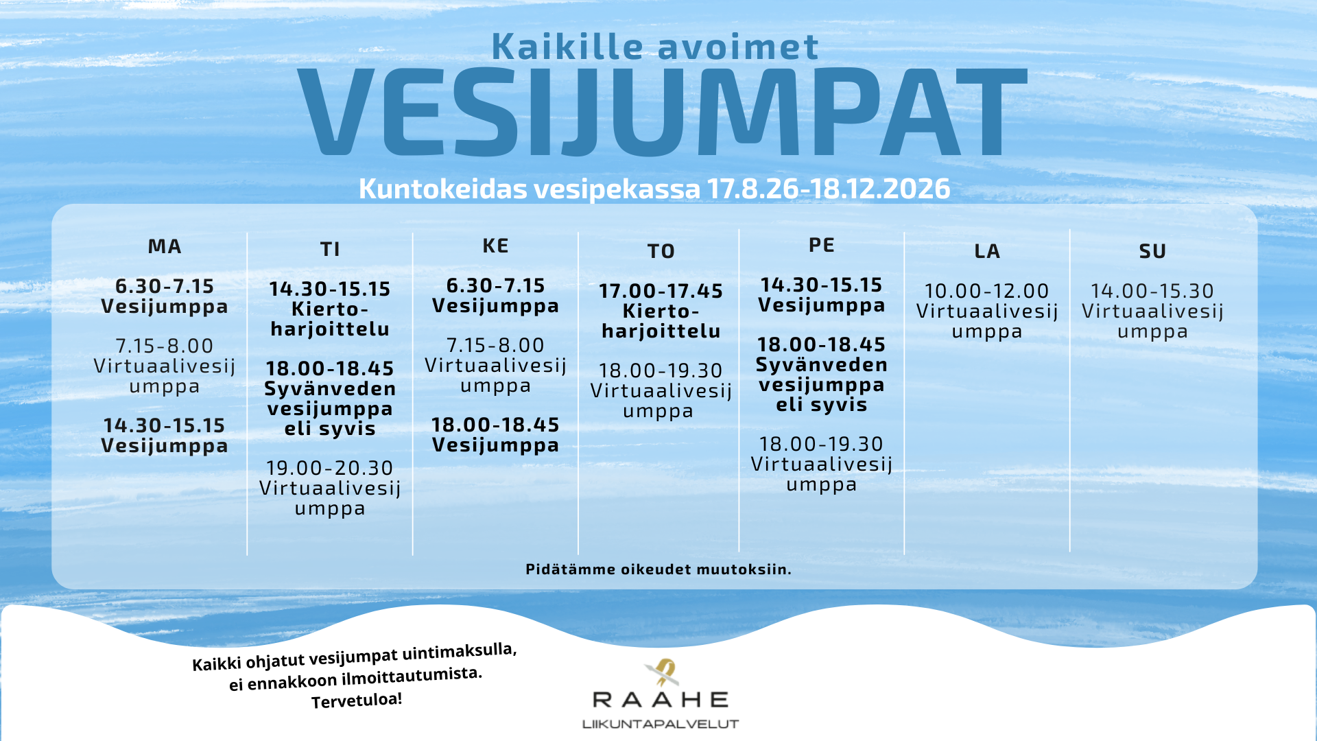 vesijumppa